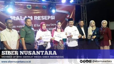 Malam Penyerahan Hadiah Lomba Agustusan dan Perpisahan KKN UIN KHAS Jember di Desa Gayam, Botolinggo