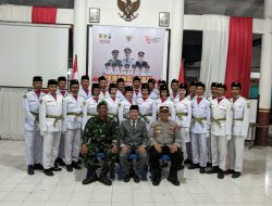 Malam Tasyakuran dan Pengukuhan Paskibra HUT RI ke-79 Kecamatan Prajekan Berlangsung Khidmat