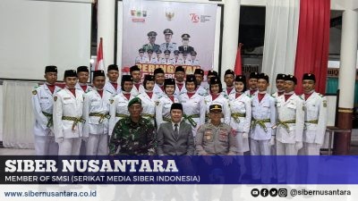 Malam Tasyakuran dan Pengukuhan Paskibra HUT RI ke-79 Kecamatan Prajekan Berlangsung Khidmat