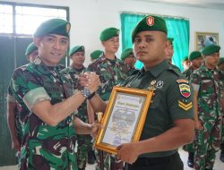 Dandim 0422/LB Pimpin Acara Personil Pindah Satuan dan Wisuda Purna Tugas