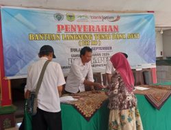 Pemdes Tapen, Kec. Tapen Salurkan BLT DD TA 2024 Kepada 30 KPM