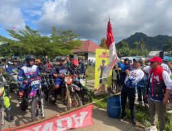 Letkol Inf Rinto Wijaya Membuka Kampung Trail Rebon Dalam Rangka HUT TNI ke-79