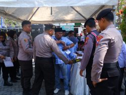 Polres Bondowoso Laksanakan Pengamanan, Debat Pilbup Berjalan Lancar