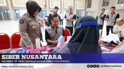 Sambut Hari Jadi Humas Polri ke 73 Polda Jatim Gelar Donor Darah