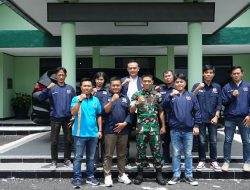 Dandim 0422/LB Terima Audensi PWI Lampung Barat