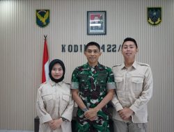 Dandim 0422/LB Letkol Inf Rinto Wijaya Menerima Audiensi dari Sarjana Penggerak Pembangunan Indonesia