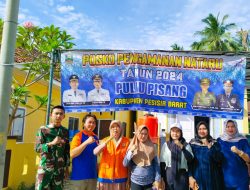 Pam Nataru, Kodim 0422/LB Sinergi  dengan Polres Pesisir Barat