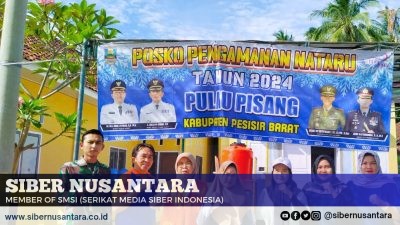Pam Nataru, Kodim 0422/LB Sinergi  dengan Polres Pesisir Barat