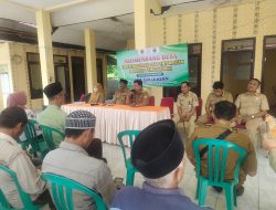 Membangun Desa Untuk Negeri, Desa Grujugan Gelar Musrenbangdes T.A 2026