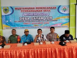 Pemdes Gayam Lor Gelar Musrenbangdes Tahun Anggaran 2026