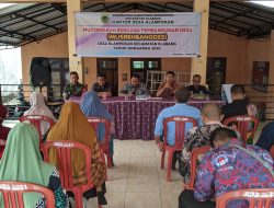 Musrenbangdes Desa Klampokan, Kec Klabang Bahas 10 Usulan