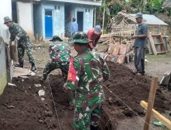 Pra TMMD 123, Kodim 0822 Membangun Musholla dan MCK di Desa Trotosari