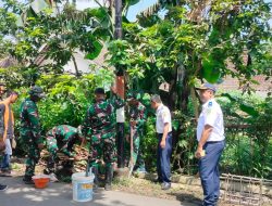 Wajah Infrastruktur Desa Trotosari Bersinar, Satgas TMMD 123 Pasang RPPJ