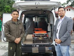Dandim 0422/LB, Terima 1 Unit Mobil Ambulance dari BRI Cabang Liwa