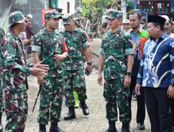 Aslog Panglima TNI Tinjau Hasil Pembangunan TMMD ke 123 Bondowoso