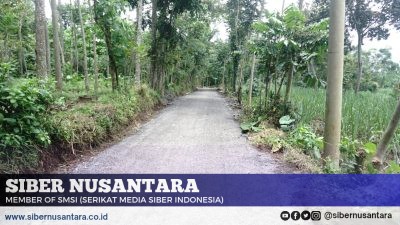 Jalan HRS TMMD 123 Kodim 0822 Bondowoso Rampung, Warga Gunosari Bersyukur