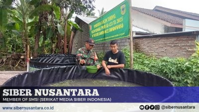 Program TMMD Budidaya Ikan Jadi Peluang Ekonomi Baru