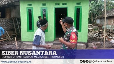 Berkat TMMD 123, Rumah Impian Pak Liwa Warga Gunosari Akhirnya Terwujud