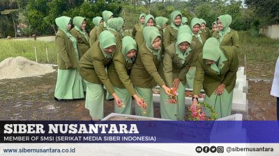 Peringati HUT Ke-79 Tahun, Persit Kartika Chandra Kirana Gelar Upacara Ziarah di TMP Suka Negeri