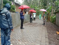 Finish, Serah Terima Pekerjaan Fisik Paving TMMD 123 Ke Pemda Bondowoso