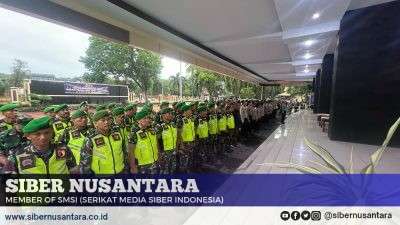 Jaga Keamanan dan Ketertiban Malam Takbir Idul Fitri 1446 H, Kodim 0822 Turunkan Personel
