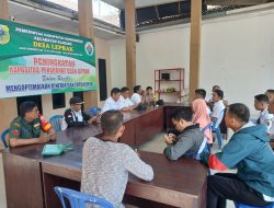 Perkuat Pemerintahan Desa, Babinsa Leprak Ambil Peran dalam Peningkatan Kapasitas SDM
