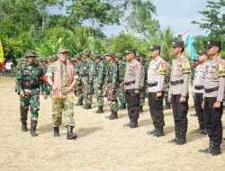 TMMD ke-124 Resmi dibuka, Dandim 0422/LB “Sinergi TNI dengan Pemerintah Percepat Pembangunan”