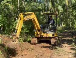 Sasaran Fisik Pembangunan Jalan Capai 30 Persen, Satgas TMMD ke-124 Terus Bekerja Keras