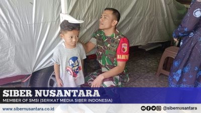 Babinsa Petung Dampingi pelaksanaan Posyandu