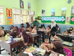 Babinsa Dampingi Distribusi 2.549 Paket MBG ke 15 Sekolah di Bondowoso