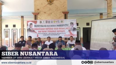 Pembentukan Kopdes Merah Putih. Kades Klekean “Performa Prima Wujudkan Kesejahteraan Masyarakat”