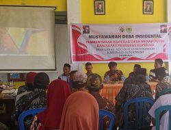 Desa Lanas Sepakati Pembentukan Koperasi Desa Merah Putih