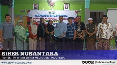 Musdes Pembentukan Koperasi Merah Putih, Kades “Wujud Nyata Inpres Nomor 9 Tahun 2025”