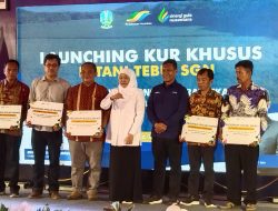Gubernur Khofifah Luncurkan KUR Khusus Petani Tebu di Bondowoso,Optimis Wujudkan Swasembada Gula Nasional