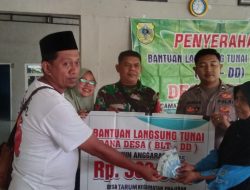 Pemdes Tarum Kecamatan Prajekan Salurkan BLT DD T.A. 2025 kepada 15 KPM