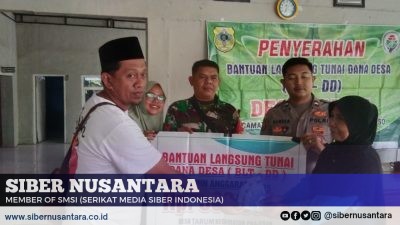 Pemdes Tarum Kecamatan Prajekan Salurkan BLT DD T.A. 2025 kepada 15 KPM