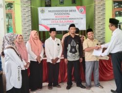 Musdes Insidental Pembentukan Kopdes Merah Putih Digelar, Kades Bajuran Tegaskan Acuan pada Inpres Nomor 9 Tahun 2025