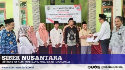 Musdes Insidental Pembentukan Kopdes Merah Putih Digelar, Kades Bajuran Tegaskan Acuan pada Inpres Nomor 9 Tahun 2025