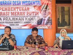 Tindak lanjuti Inpres Nomor 9 Tahun 2025, Pemdes Prakid Bentuk Kopdes Merah Putih