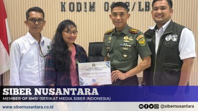 Letkol Inf Rinto Terima Piagam Penghargaan dari Dirjen KSDAE Kementerian Kehutanan atas Peran Aktif pelestarian Harimau dan habitatnya.