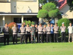 Sinergi TNI-Polri Bondowoso, Kodim 0822 Ikut Apel Pengamanan Idul Adha 1446 H