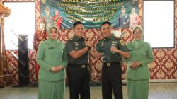 Pisah Sambut Dandim 0422/LB, Letkol Inf Rizki Kurniawan Resmi Gantikan Letkol Inf Rinto Wijaya
