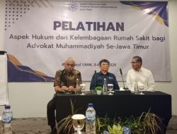 Ahmad Riyadh : Habis Pelatihan, Advokat Muhammadiyah Harus Bangun Sinergi dengan RS Muhammadiyah