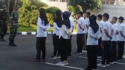Pelatihan PNS Baru Kejaksaan Negeri Bondowoso, Pasi Ops Kodim 0822 “Latih Disiplin dan Nasionalisme”