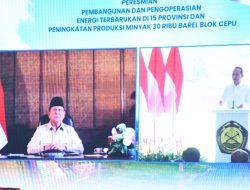 Presiden Prabowo Resmikan PLTP di 15 Provinsi dari Bondowoso, Dandim 0822 Tegaskan Siap Kawal Ketahanan Energi Nasional