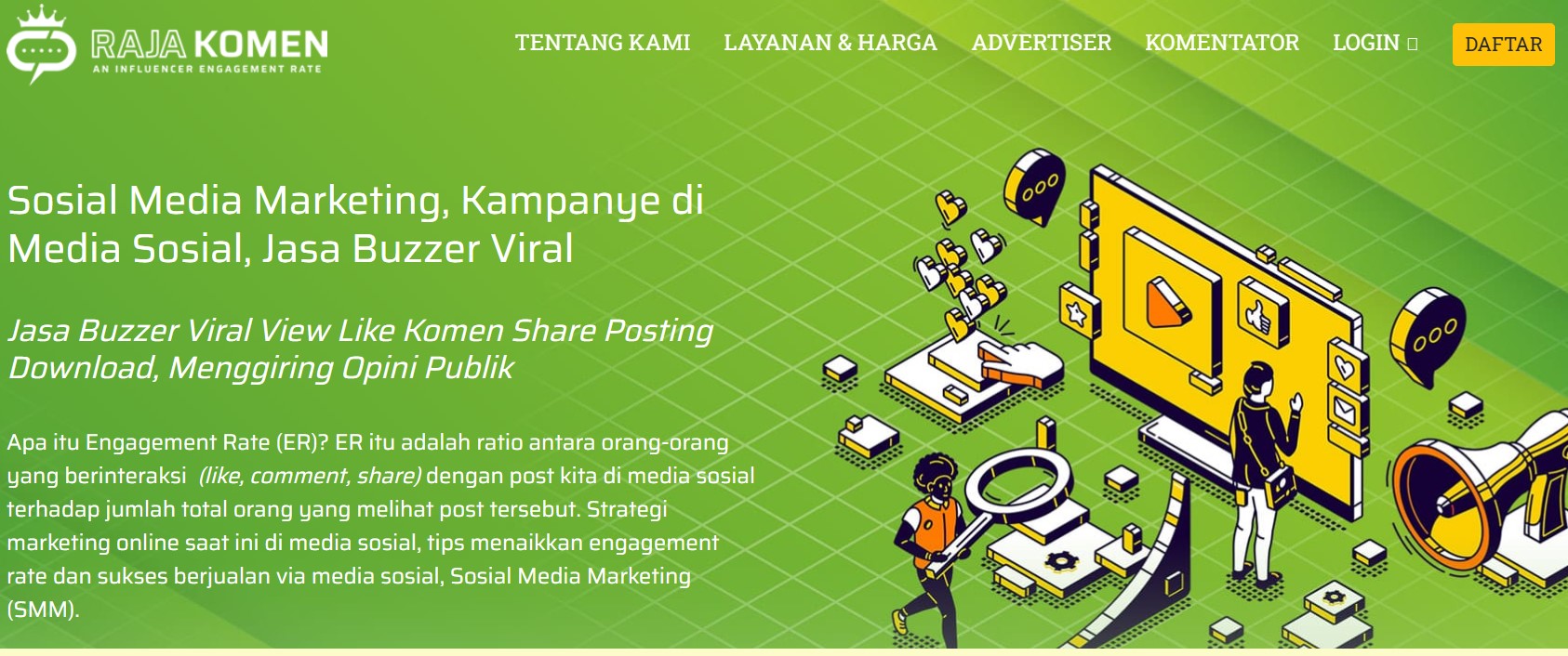 Buzzer Politik Raja komen