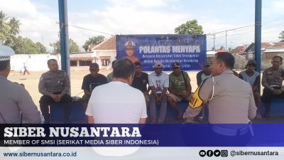 Operasi Patuh Semeru 2025, Polantas Bondowoso Sapa Sopir Truk di Mengok