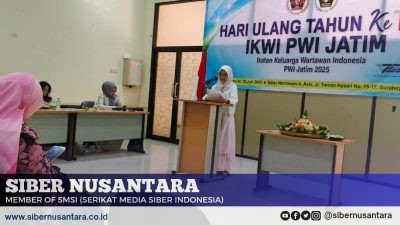 DPD RI Hadiri HUT ke-64 IKWI PWI Jatim, Lia Istifhamah “Jaga Moral Sosial dan Solidaritas”