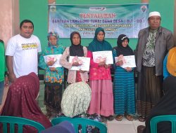 Pemdes Bendoarum Kec.Wonosari Kembali Salurkan BLT DD T.A 2025.