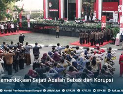 KPK Menggelar Upacara Peringatan HUT RI ke-80 Tahun 2025
